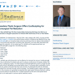 pasadena plastic surgeon, coolsculpting, radiance spa medical group